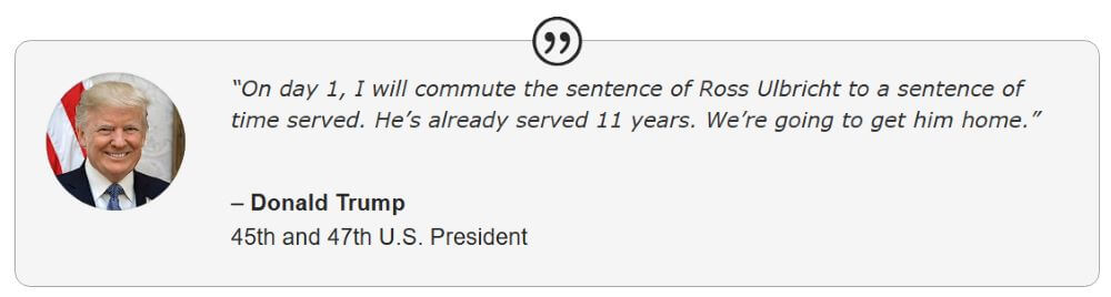 Trump - Free Ross Ulbricht